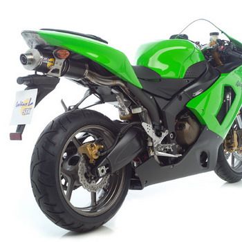 LeoVince SBK Oval SBK OVAL EVOII CARBON: 2005-2006 KAWASAKI ZX-6R 636 NINJA